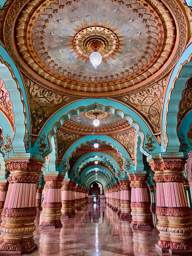 Inside Mysore Palace